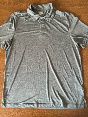 32 Cool Short Sleeve Button Polo - Size Large